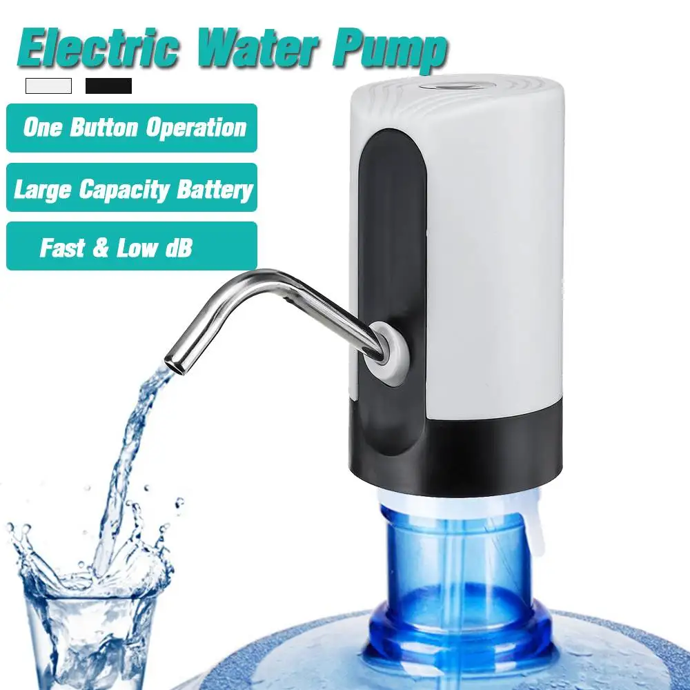 

Auto USB Electric Water Pump Button Dispenser Home Water Dispensers Gallon Bottle Drinking Switch For Water Pumping Device