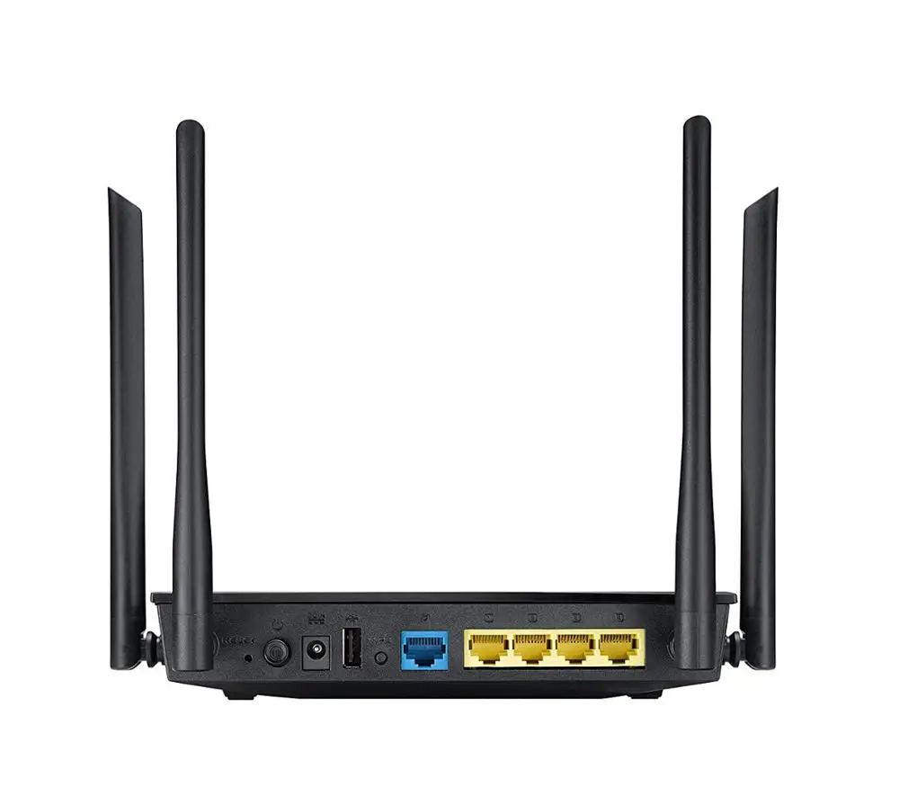 ASUS RT-AC1200 Wi-Fi роутер Двухдиапазонный 2x2 MIMO 802.11ac AC1200 для дома Wifi 4x100 Мбит/с