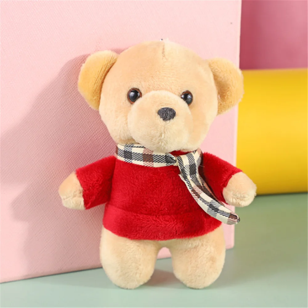 Подарочные плюшевые игрушки прибл. 12 см Плюшевый медведь мягкие игрушки-животные