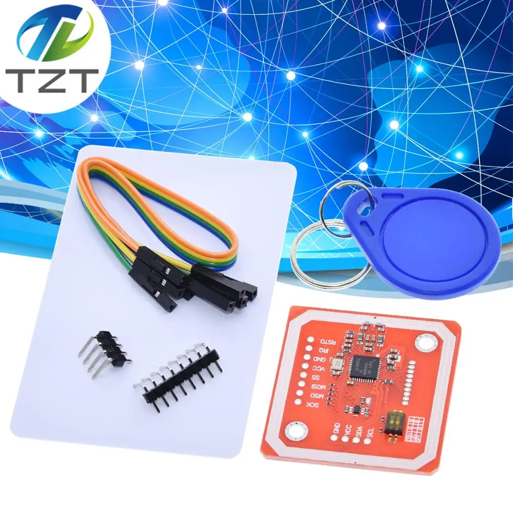 1 комплект PN532 NFC RFID беспроводной модуль V3 пользовательские комплекты ридер режим писателя IC S50 карта PCB Attenna I2C IIC SPI HSU для Arduino