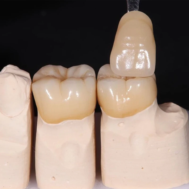 St+ Color Zirconia Block Hahasmile CAD CAM Dental Preshaded Zirconia AG A3 Vita 16 Shadesblank High 42% Translucency zirconia