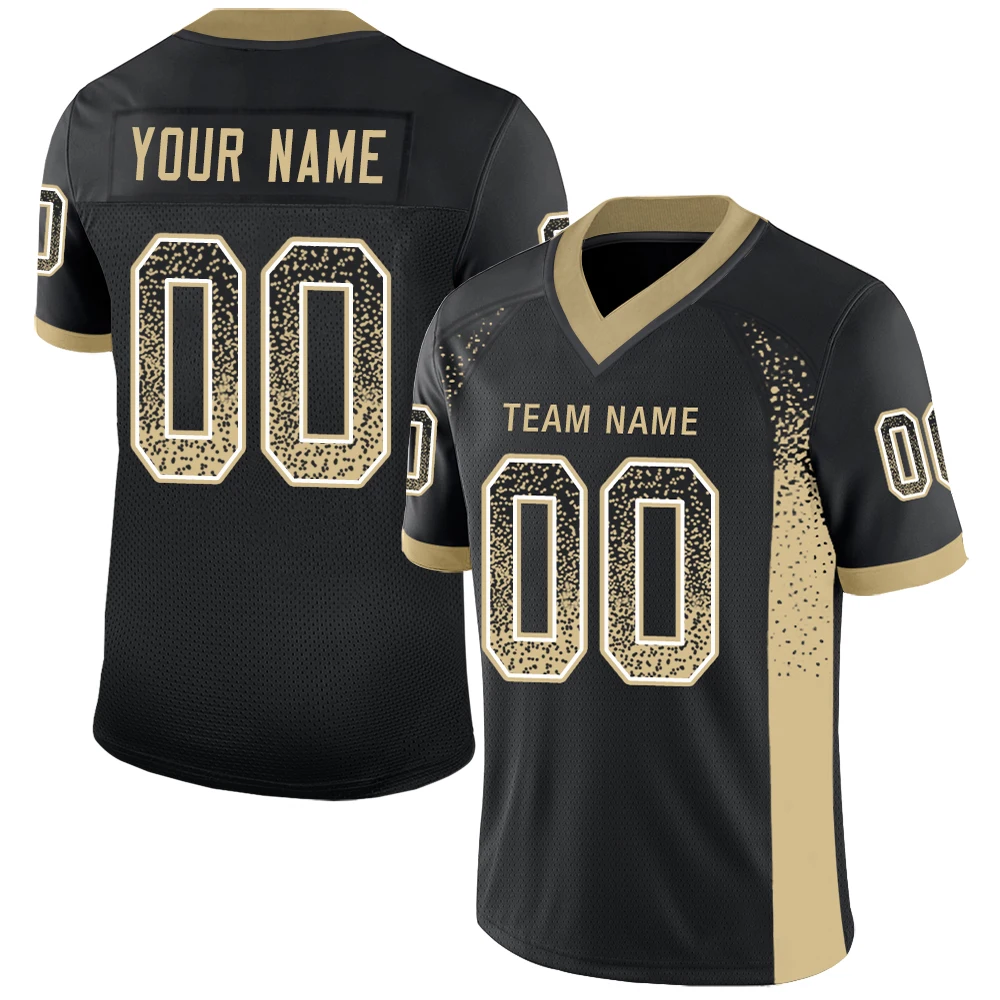 

Custom Football Jersey Customized Stitching Team Name&Number Short Sleeve Practice Cool Player's Mesh Shirts for Men/Women/Youth