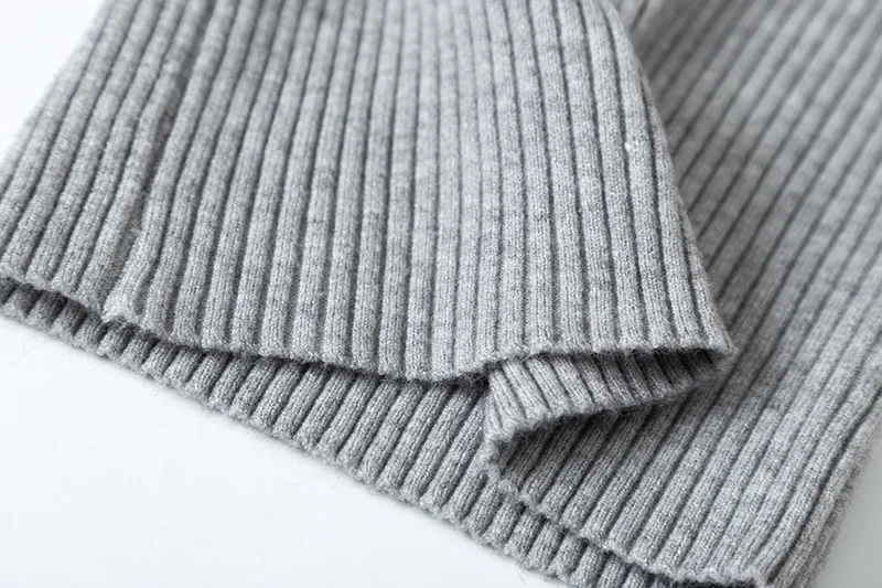 New Girls Sweaters Ribbed Children Sweaters 1-6Years Winter Sweater
