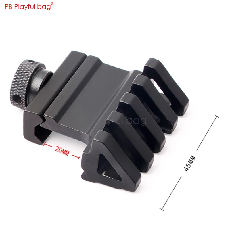 

Outdoor CS sport 45 degree inclined side guide rail of gel ball toy Upgrade machine aiming base HK416 Jinming 10 Toy QE53