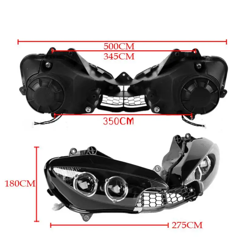 Передняя фара в сборе для мотоцикла Yamaha YZFR6 YZF R6 2003 2004 2005 |