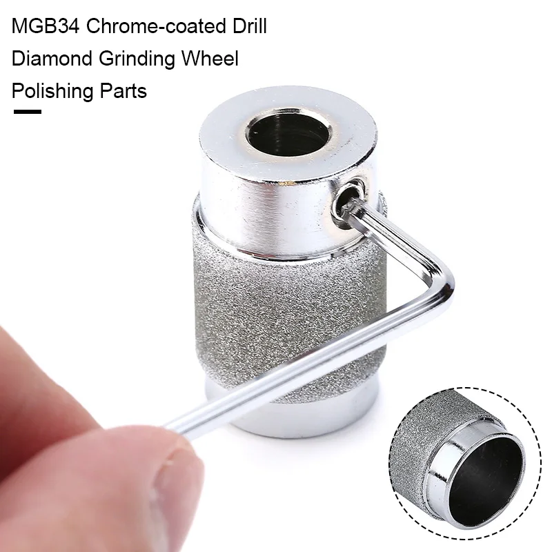 1 комплект практичный хромированный алмазный шлифовальный бит 3/4 &quotдюймовый