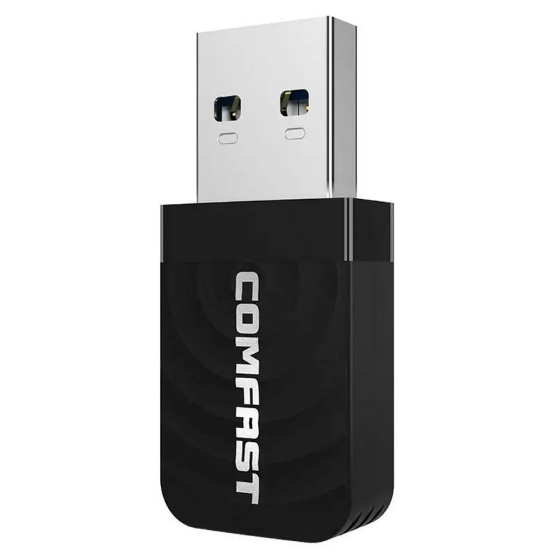 COMFAST CF-812AC Mini USB 3 0 Беспроводная сетевая карта 1300 Мбит/с Ethernet WiFi ключ адаптер