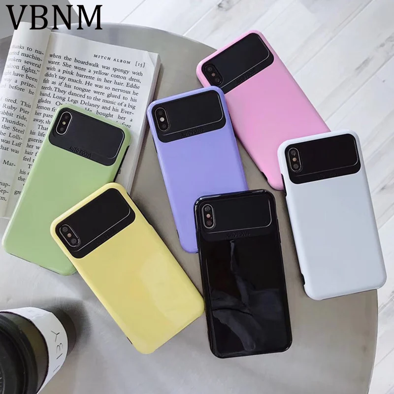 Модный однотонный цветной чехол для телефона iPhone XS Max XR X бизнес-чехол 8 Plus 7 6 6s |