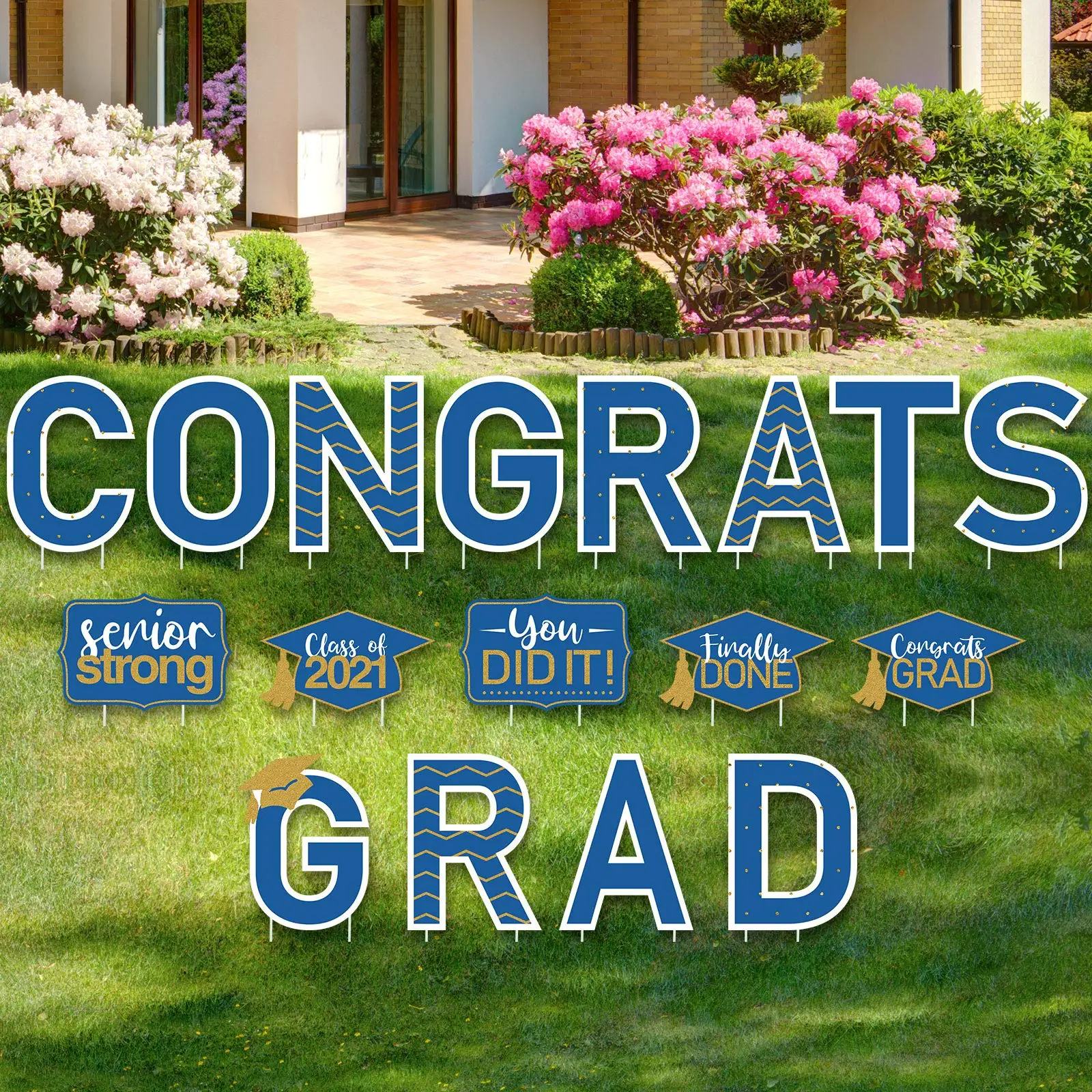 

Courtyard Card 2021 Graduation Party Welcome Code Card Outdoor Congratulation Graduation Party Decoration Supplies FU