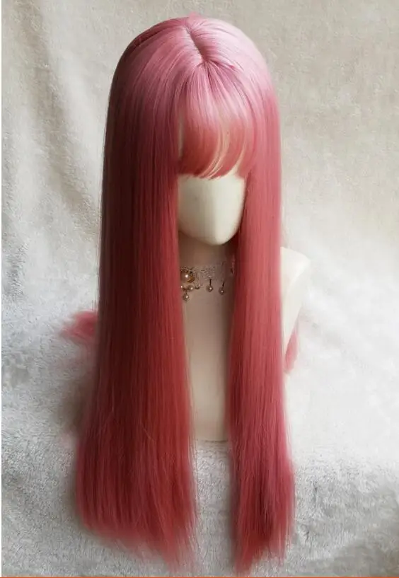 Luka Wig CosplayLove Вокалоид мегурин лука, косплей костюм на заказ на Хэллоуин Рождество - Цвет: Luka Wig