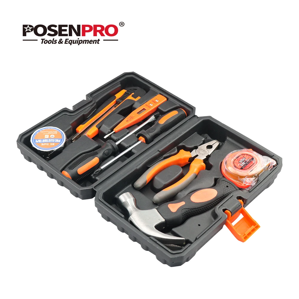 Набор инструментов POSENPRO 8 шт. Набор инструментов с отверткой тест карандаш молоток ручные инструменты BMC коробка