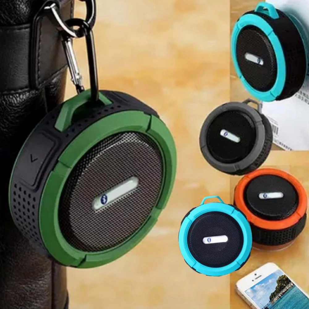Портативная колонка Миниатюрная Bluetooth водонепроницаемая уличная звуковая