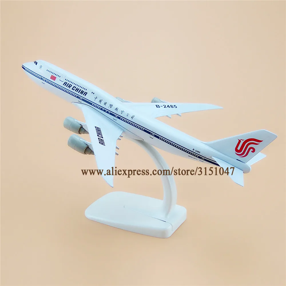 20 см Air China B747 Boeing 747 8 Airlines модель самолета сплав металлический самолет литье под