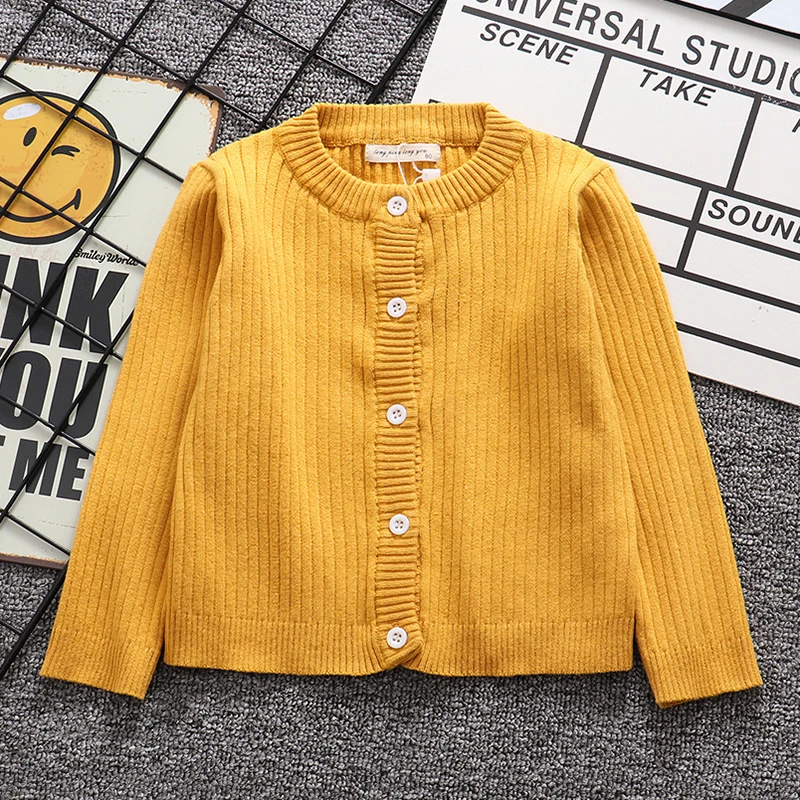 Детский кардиган осенне зимний хлопковый свитер одежда для маленьких мальчиков