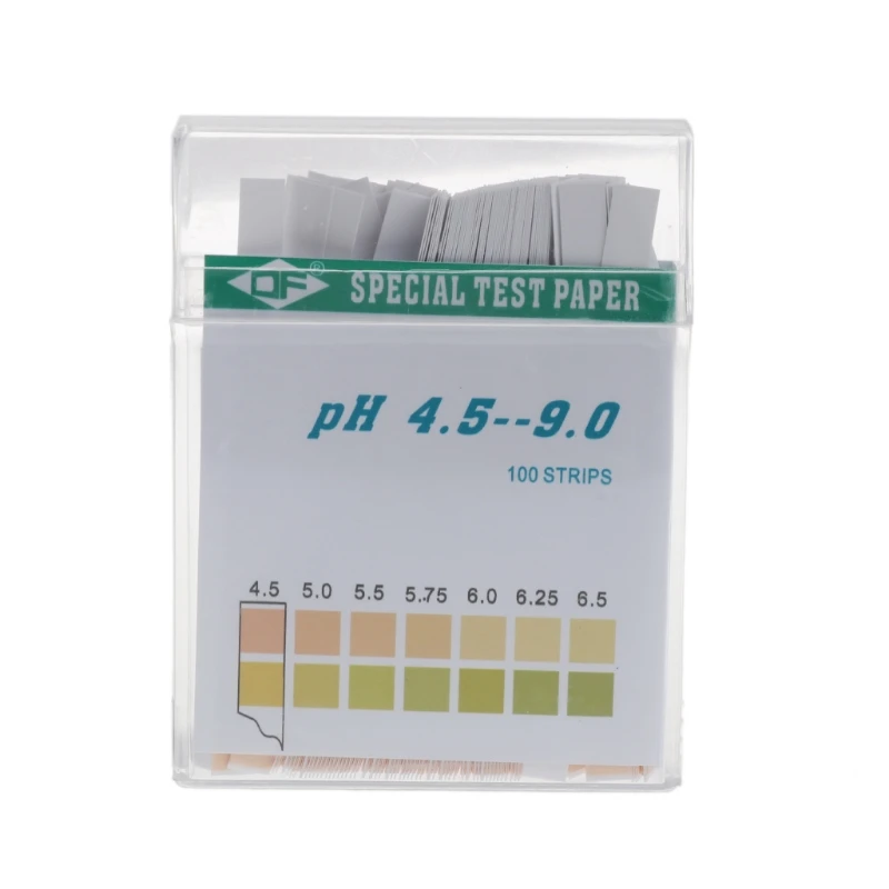 100 полос 4 5-9 PH индикаторная бумага для щелочей и кислот слюна лакмусовый тест