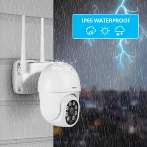 kerui outdoor waterproof wireless 1080p 2mp 4x ptz wifi ip camera speed dome camera cctv surveillance with 3 meter power adapter free global shipping