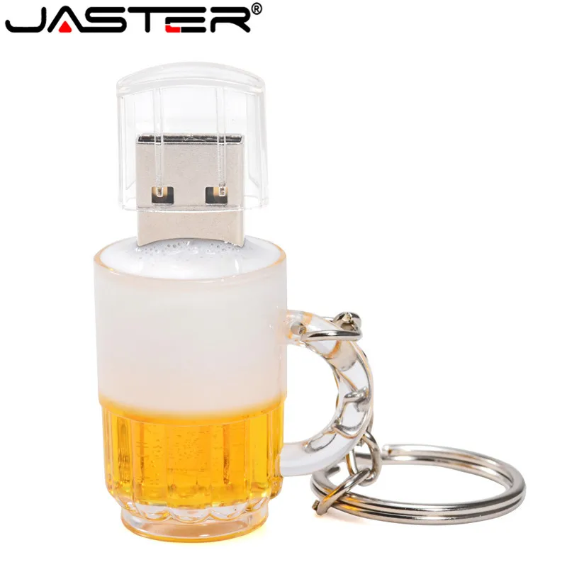 Крутая пивная кружка JASTER в стиле usb2.0 4 ГБ 8 16 флеш накопитель USB креативная Флешка 32