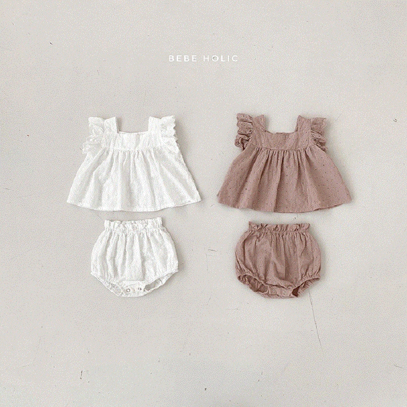 

0-24M 2Pcs Cotton Baby Girl Clothes Newborn Toddler Baby Girl Summer Clothes Romper Top+Short Bottom PP Pant Outfits Set