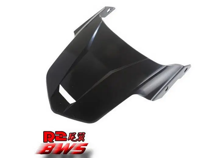Задний Hugger Fender брызговик из углеродного волокна для 2009- YAMAHA Zuma BWS X 125 BWX125 YW125 - Цвет: black