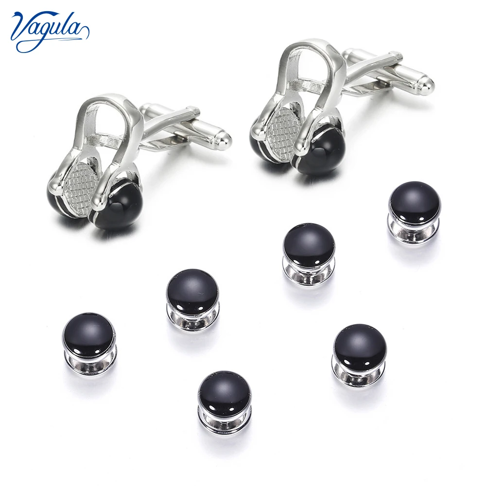 СМОКИНГ гвоздик с черной эмалью 8 шт.|Зажимы для галстука и запонки| |