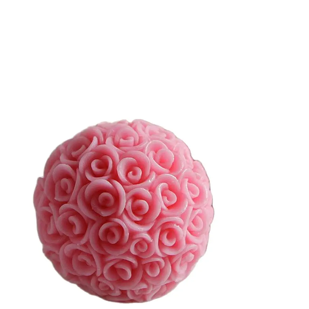 

3D Rose Soap Mould Soap Mold Candle Silicone Moulds