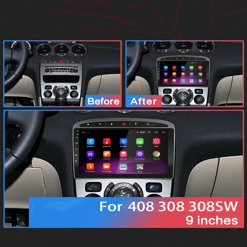 2 Din Android 8 1 9 дюймов Автомобильный мультимедийный плеер стерео радио WIFI 2G + 32G GPS