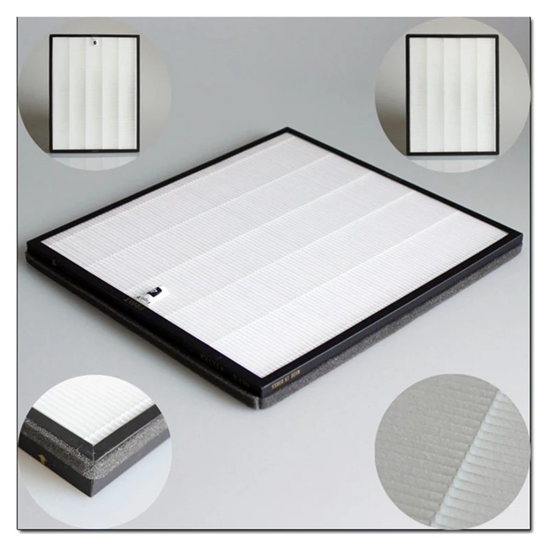 

2Pcs Filters Kit for Ac4002 Ac4004 Ac4012 Air Purifier Parts - White & Black