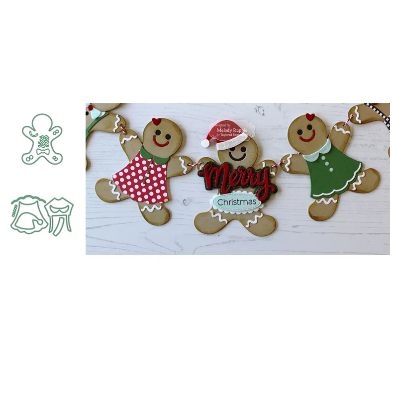 Штамп для резки имбиря мальчика и девочки 2019 трафаретов украшения альбома сделай