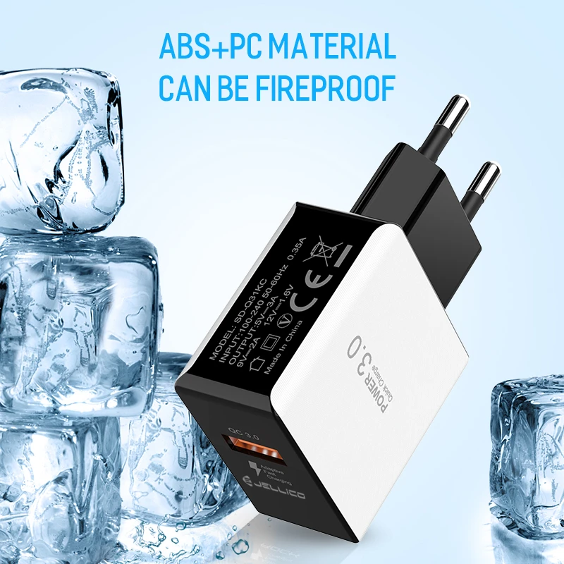 Quick Charge 3 0 мобильный телефон зарядное устройство 18 Вт Быстрое Зарядное USB для iPhone