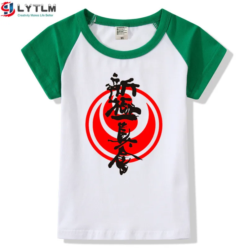 LYTLM каратэ футболка Дети каратэ сетокан футболки Kyokushin Karate футболки для мальчиков, спортивная одежда, малыши, Маленькие Мальчики Топы И Футболки Для Девочек
