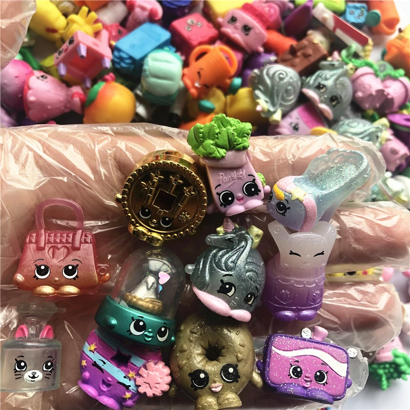

Random 20/30/50Pcs/lot Rare Shop Toys Anime Action Figures Toys Model Rare collection Gift Education Girls toys