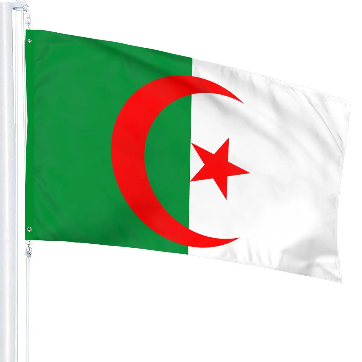 Флаг Алжира баннер с национальным флагом 90x150 см | Дом и сад