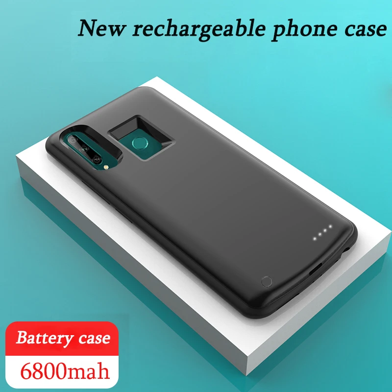 

High Quality 6800mAh Power Bank Case For Huawei Y9 Prime 2019 Backup Battery Charge For Huawei P Smart Z Power bank Back Cover