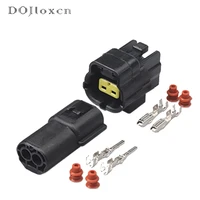 1102050 sets 2 pin 1 8 series waterproof wire black male female connector auto wiring plug with terminal 174354 2 174352 2