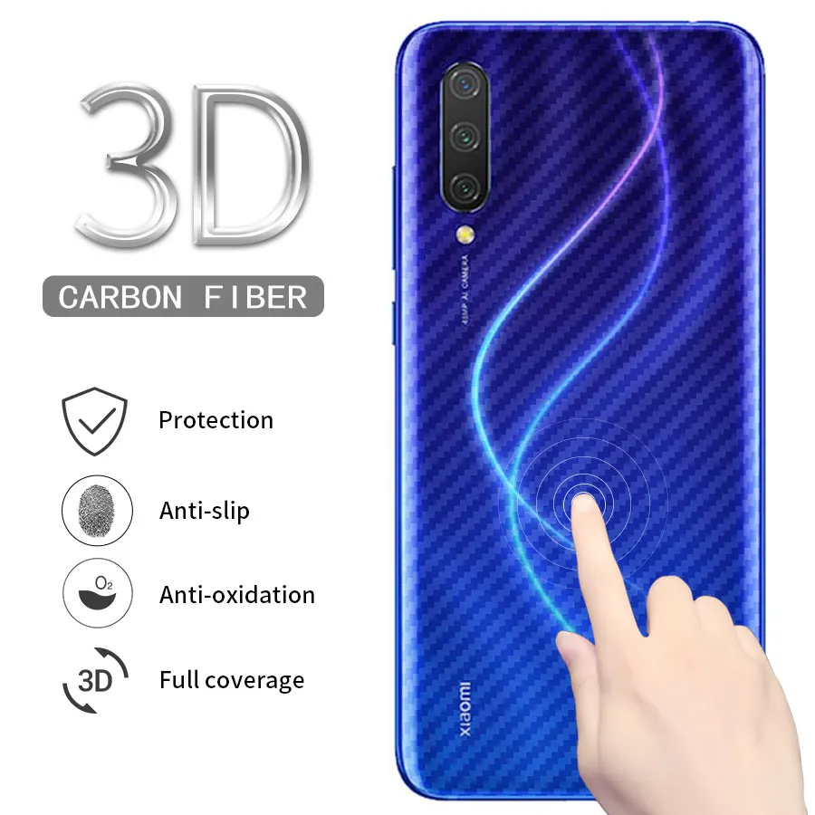 Защита для задней панели экрана Xiaomi Mi A3 CC9 CC9e 9T Pro A2 Llite Pocophone F1 Redmi K20 note 7 6 5 pro