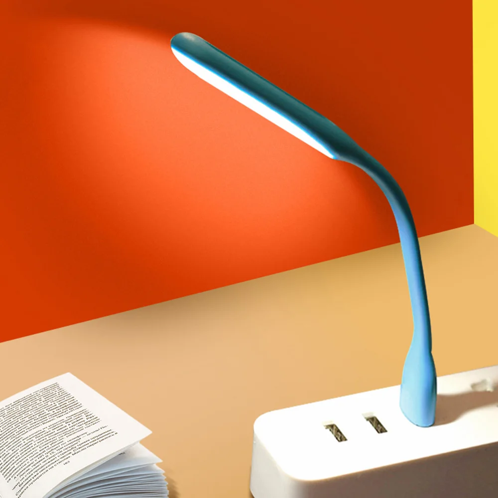 Портативная светодиодная мини лампа для чтения с питанием от USB гибкая лента