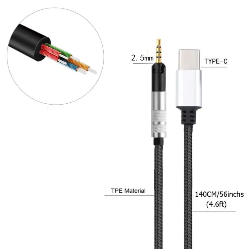 

3,5 TYPE-C Sennheiser HD598 HD558 HD595
