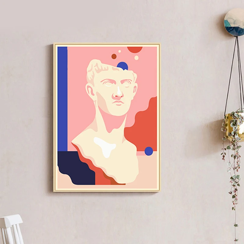 Современная модная Штукатурная модель планшетов Картина на холсте Настенная