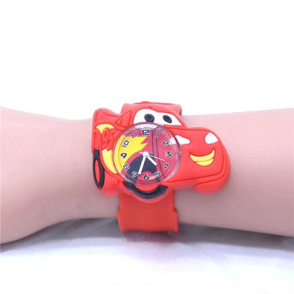 car Watch Детские часы для девочек, красивые часы с единорогом для девочек и мальчиков, детские пластиковые часы, детские наручные часы - Цвет: car Watch