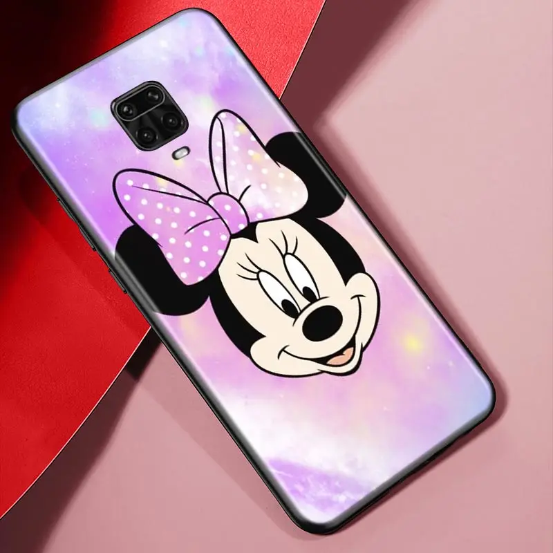 Silicone Cover Cute Mickey Mouse For Xiaomi Redmi Note 10S 10 9 9S 9T 8T 8 7 6 5 Pro Max 5A 4X 4 5G Soft Silicone Phone Case