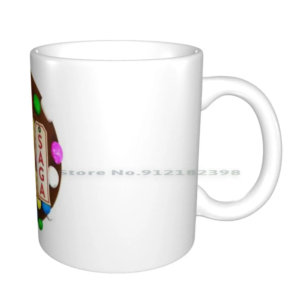 Конфеты давить Сага игра керамические кружки кофейные чашки молочный чай Кружка