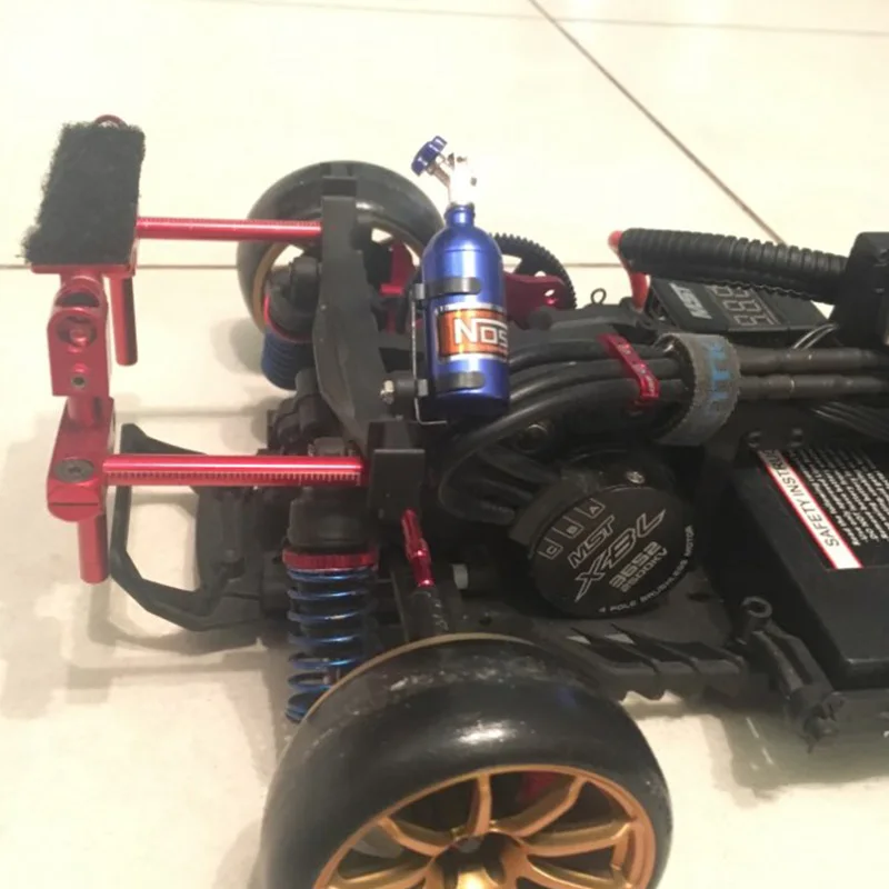 Металлическая Имитация NOS бутылка с азотом для 1/10 RC Гусеничный автомобиль Defender