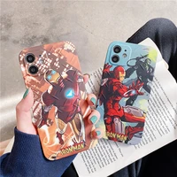 disney marvel waterproof mobile phone case for iphone 78 plus xxs xr xsmax 11 pro max 12pro max 12mini cell phone cover