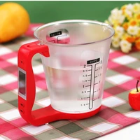 electronic cup measuring jug scale liquid flour kitchen measure tool 3 color