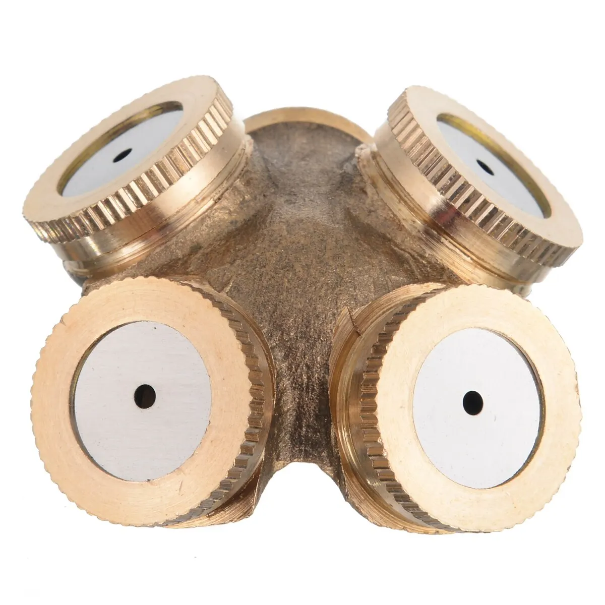 

Сельскохозяйственная Распылительная насадка с 4 отверстиями, садовая система орошения, насадка для орошения газона, медные Садовые принадл...