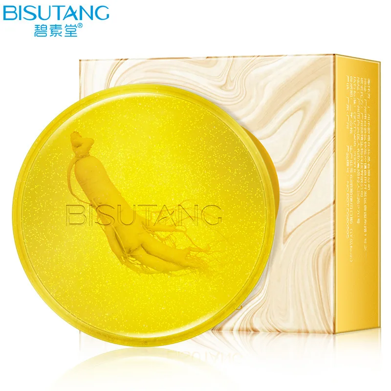 

Ginseng Sulfur Soap Cleansing Mites Refreshing Moisturizing Body Acne Care Foam Bath Soaps Wash Face Skin Care Products 100G M