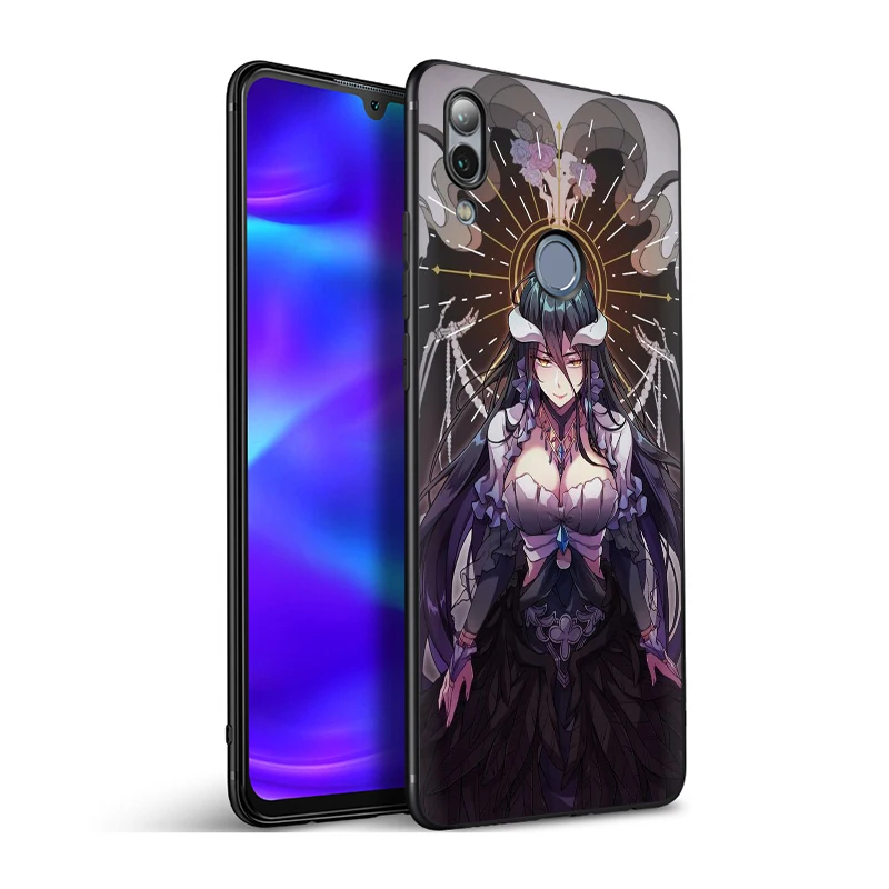 EWAU Overlord аниме силиконовый чехол для телефона для huawei Honor 6A 7A Pro 7C 7X 8X 8C 8 9 Примечание 10 Lite вид 20 9X Pro 8A 20S