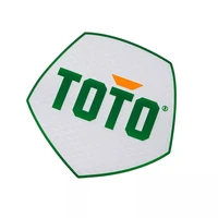 2020 toto patch pu material soccer badge heat transfer printing