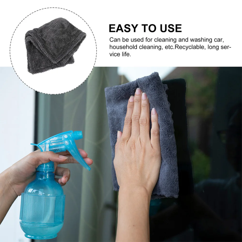 

2Pcs Car Cleaning Towels Car Drying Towel Super Absorbent Car Wash Towels