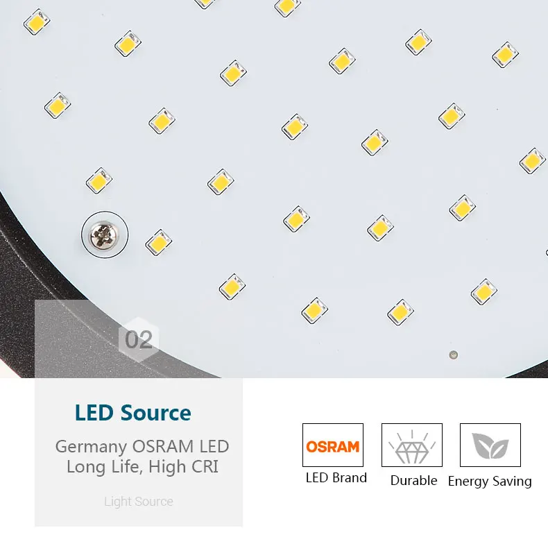 Osram СВЕТОДИОДНЫЙ потолочный светильник водонепроницаемый наружный светильник ing настенный светильник садовый настенный светильник алюминиевый 12 Вт IP54 двухслойный ПК диффузор